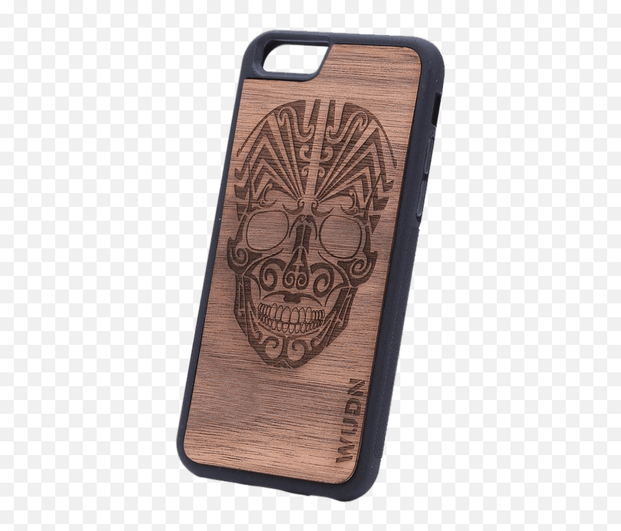 Ultra - Slim Wooden Iphone Case Tribal Skull In 2020 Mobile Phone Case Emoji,Man And Skull Emoji