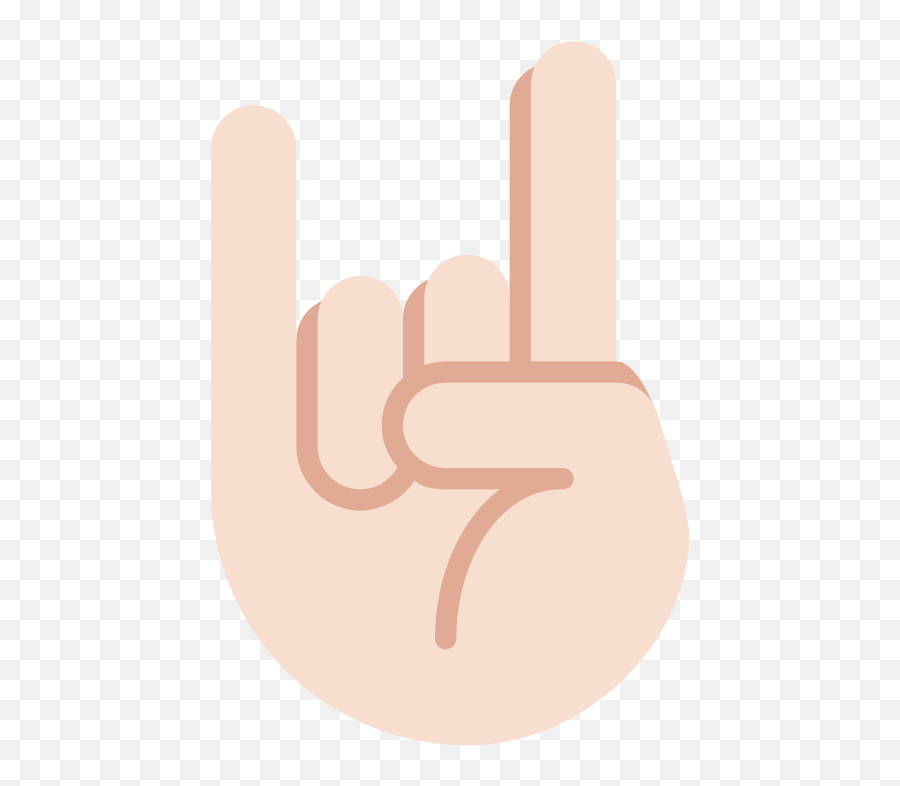 Twemoji2 1f918 - Rock Hand Emoji Transparent,Surfer Hand Emoji