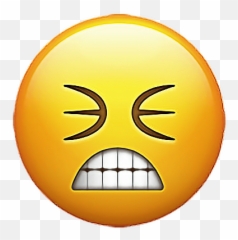 Emoji Emojisticker Sticker Stickers Ugh Smiley Eek Ick - Pained Emoticon,Ugh Emoji