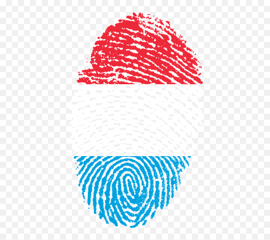 Luxembourg Flag Fingerprint - Challenges Of Digital India Emoji,Pride Emoji Facebook
