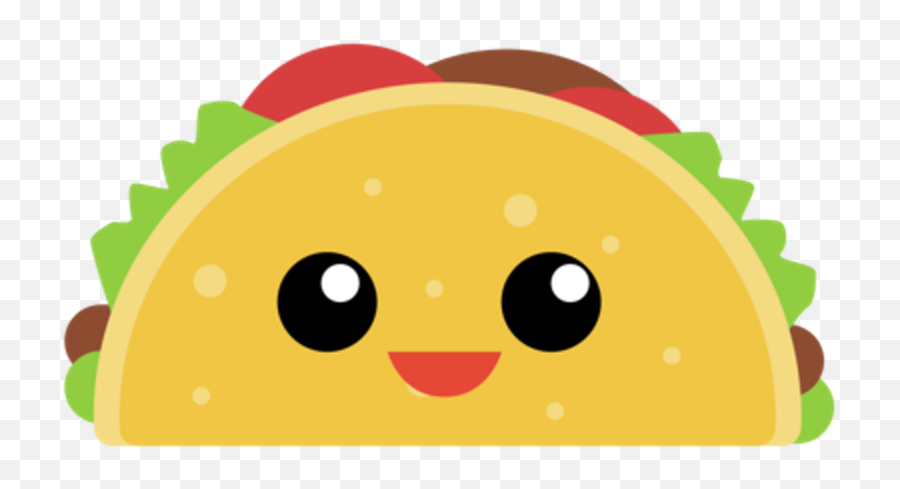 Taco Clip Smiley Picture - Cartoon Clip Art Taco Emoji,Emoji Taco