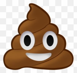 Poo Face Emoji Cutouts - Emoji Poop,Fan Emoji