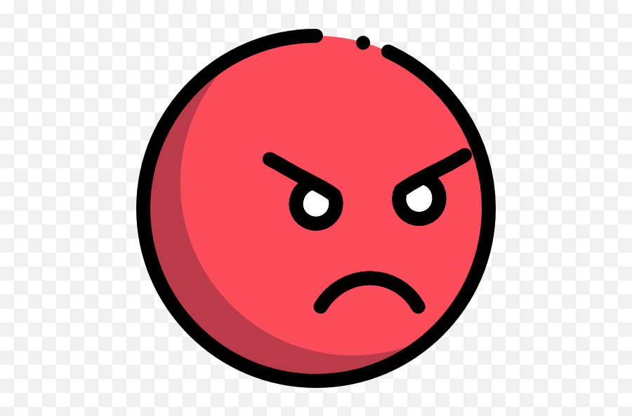 Angry Face Icon At Getdrawings - Emoji De Perfil Enojado,Mad Emoji