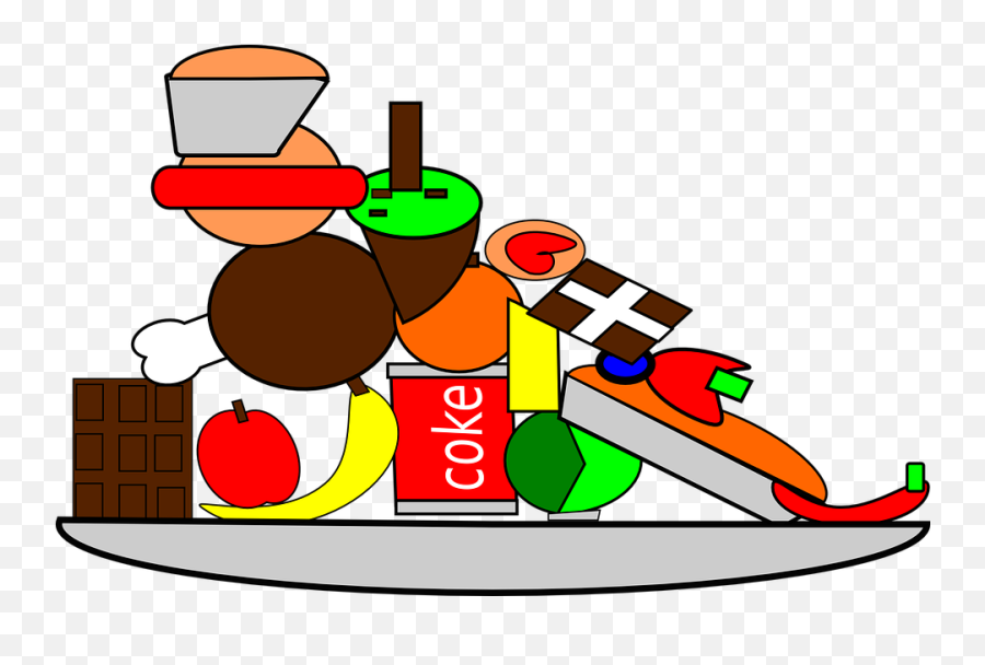Food Platter Plate Junk - List Of Junk Food And Healthy Food Emoji,Emoji Eating Popcorn