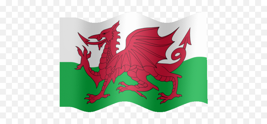 Wales Flag Country Of Abflags Com Gif - Animated Welsh Flag Gif Emoji,Puking Emoji Gif