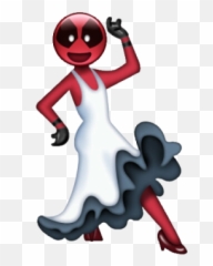 Deadpool Epic Emoji Lady Dancer - Deadpool España,Dancer Emoji