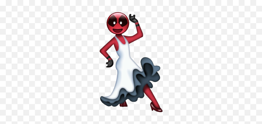 Deadpool Epic Emoji Lady Dancer - Deadpool España,Dancer Emoji
