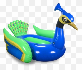 Peacock Pool Float - Swim Ring Emoji