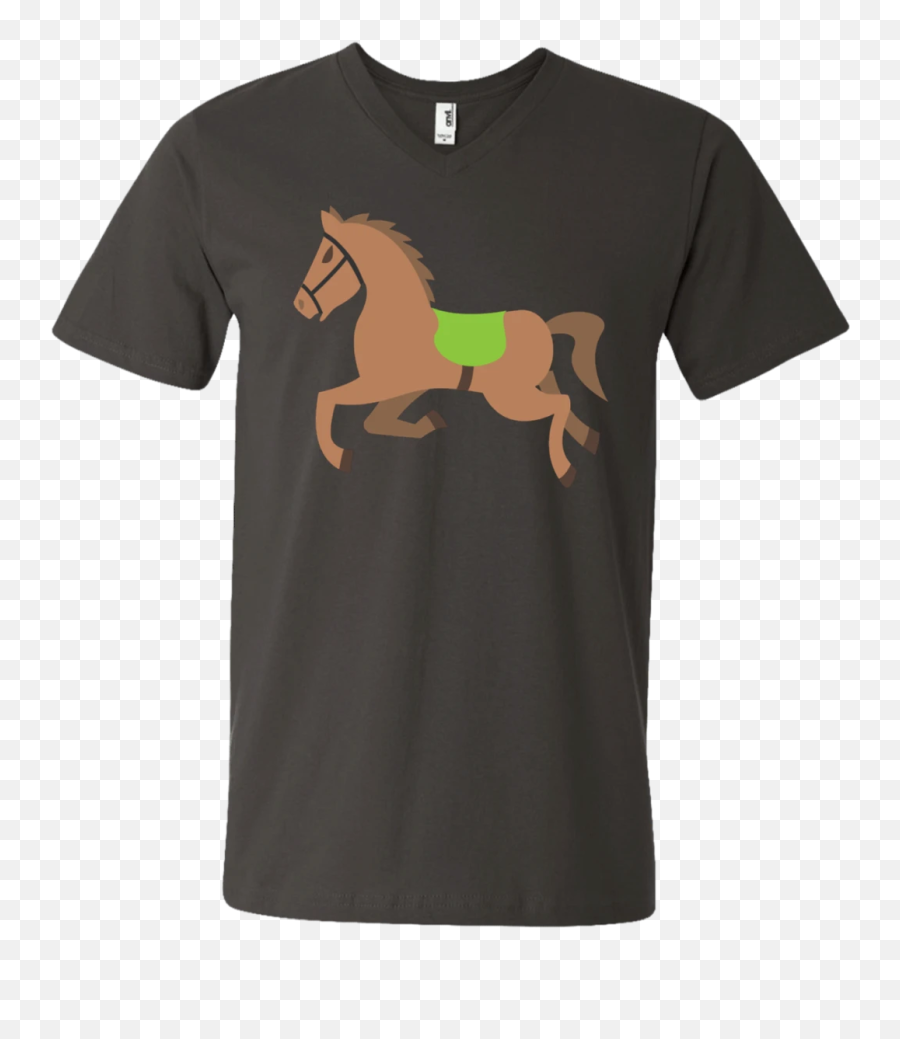 V - Lady Gaga Metal Shirt Emoji,Man And Horse Emoji