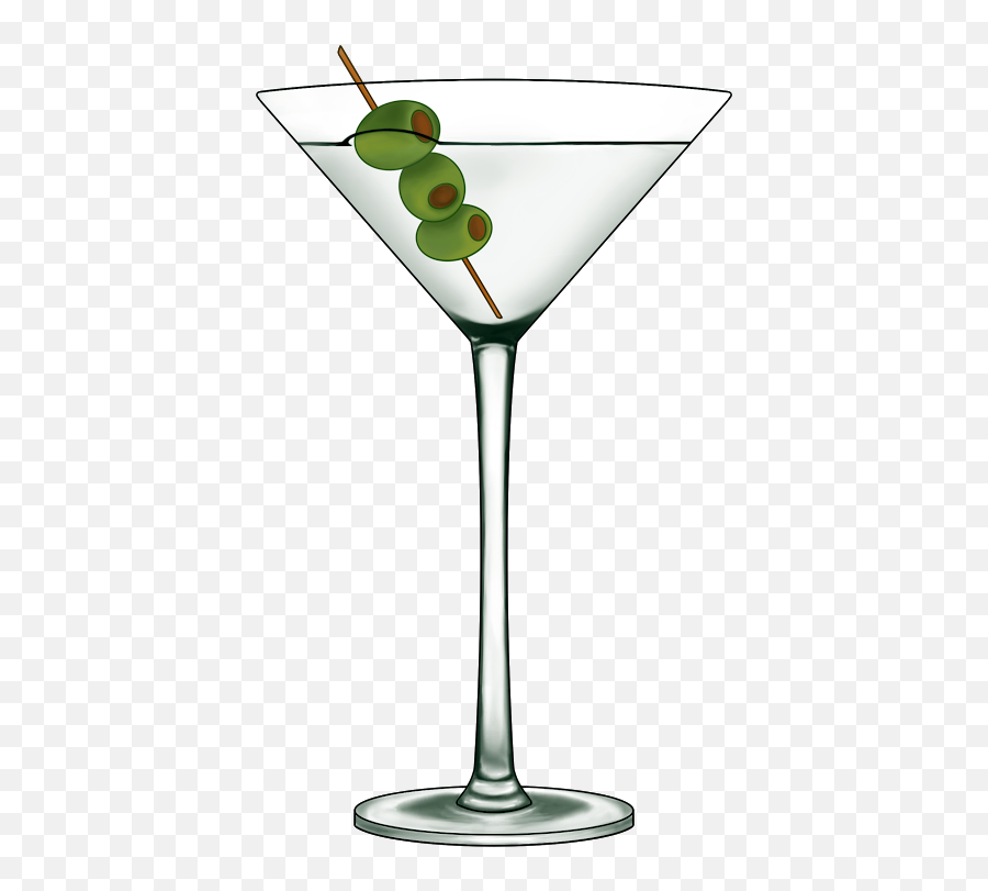 Pin - Martini Glass Emoji,Martini Emoji