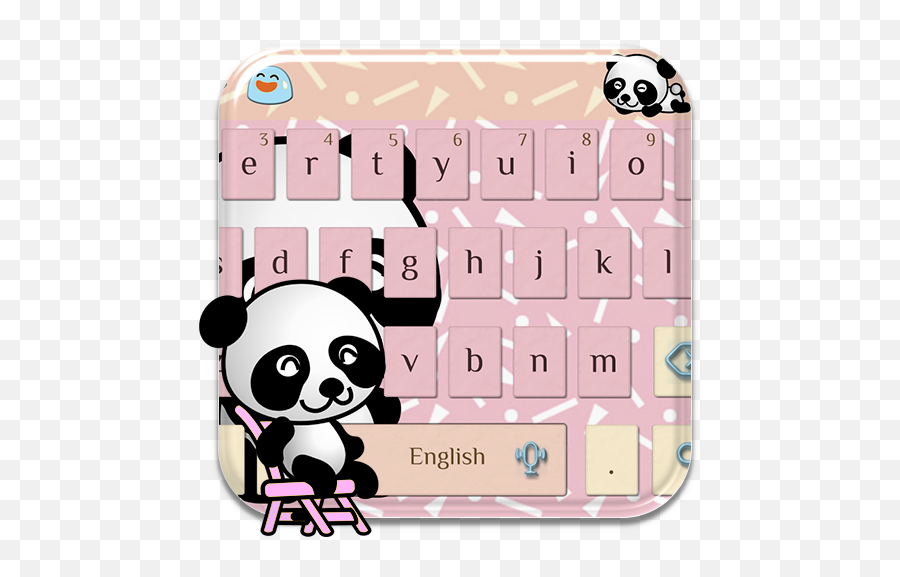 Cute Panda Typewriter U2013 Alkalmazások A Google Playen - Cartoon Emoji,Panda Emoji Keyboard