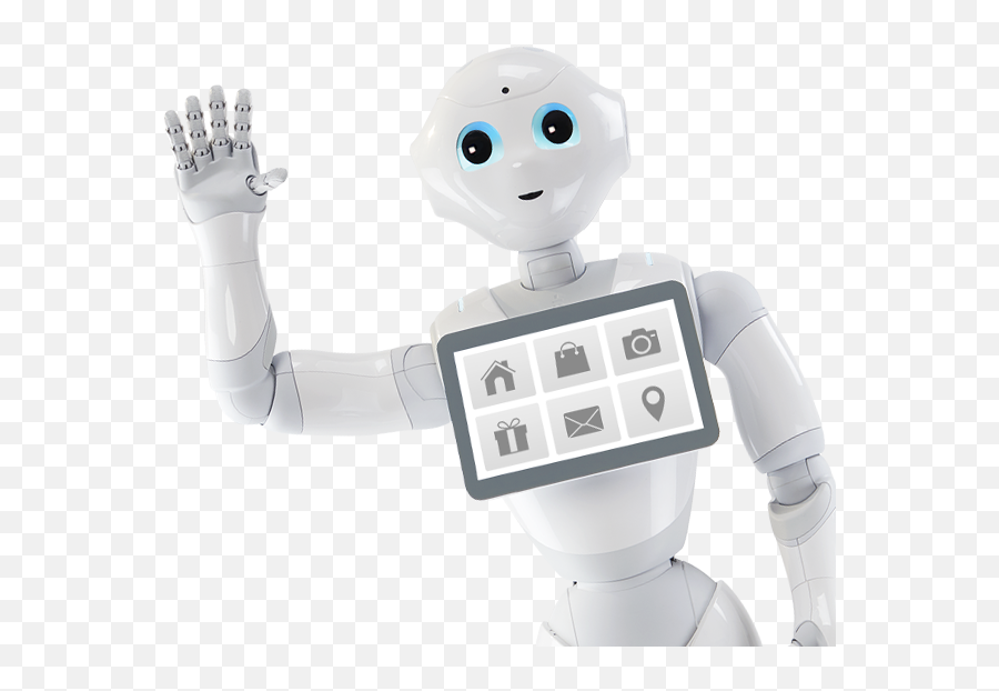 Services - Pepper Robot Emoji,Robot Emoticon