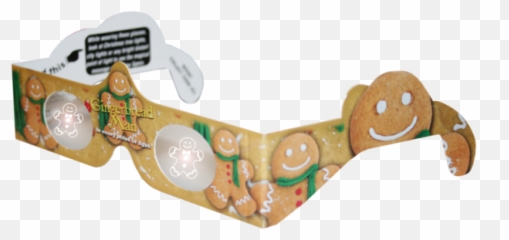 Gingerbread Man Magic Light Holiday Specs - Gingerbread Man Emoji,Gingerbread Man Emoji