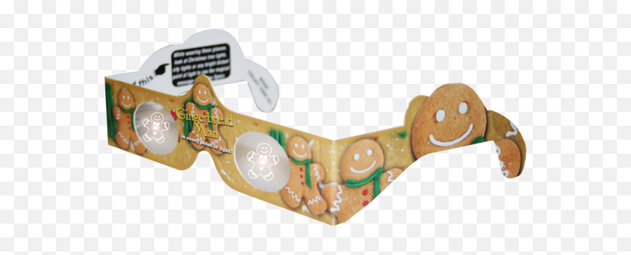 Gingerbread Man Magic Light Holiday Specs - Gingerbread Man Emoji,Gingerbread Man Emoji