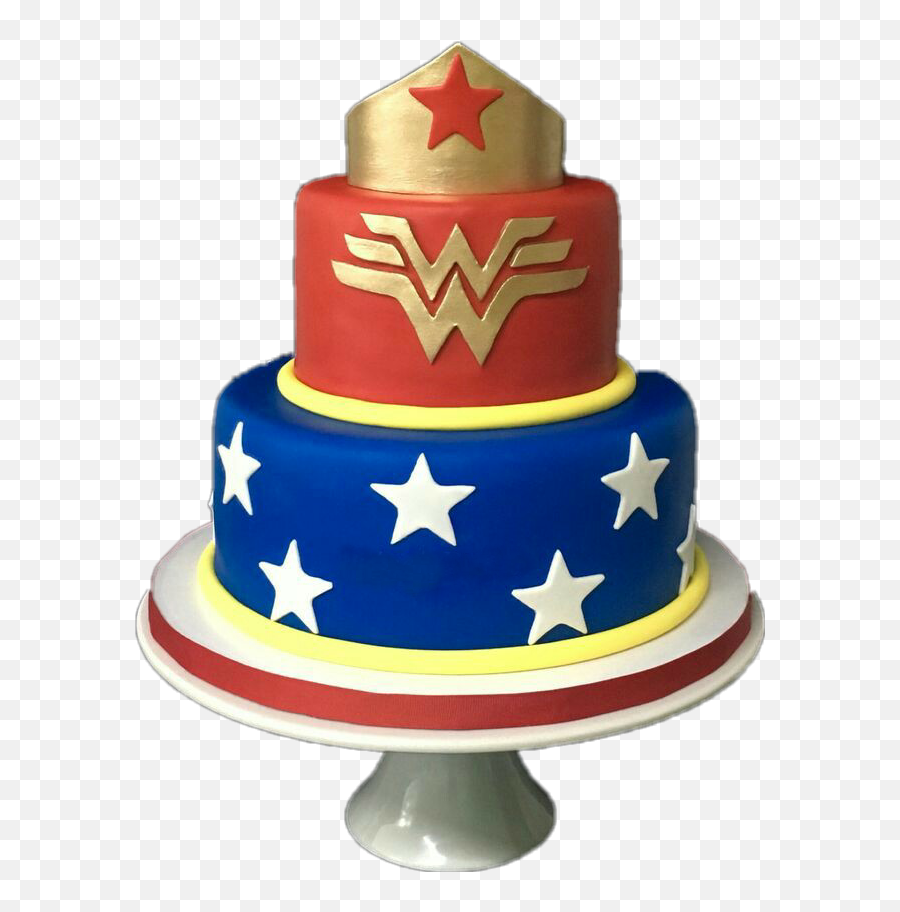 Mujermaravilla Wonderwoman Supergirl - Pastel De La Supergirl Emoji,Pasteles De Emojis