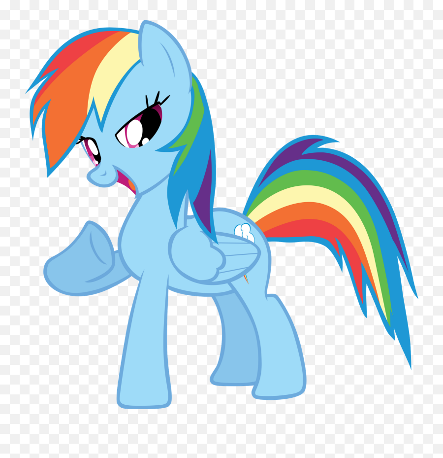 Is Rainbow Dash Really The Fastest Character In Equestria - My Little Pony Celeste Emoji,Sanic Emoji
