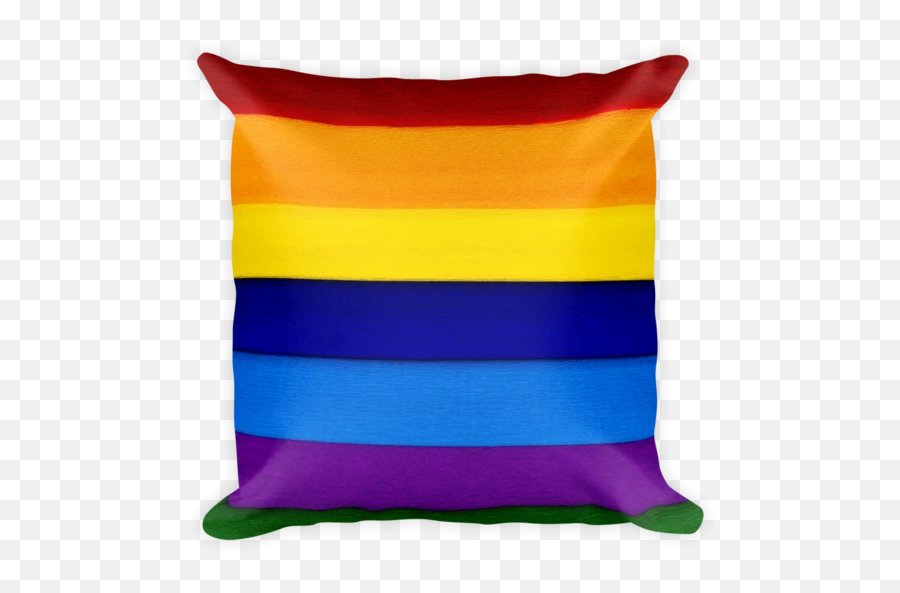 Lgbtqu2013 Treasurenoni - Cushion Emoji,Emoji Pride Flag
