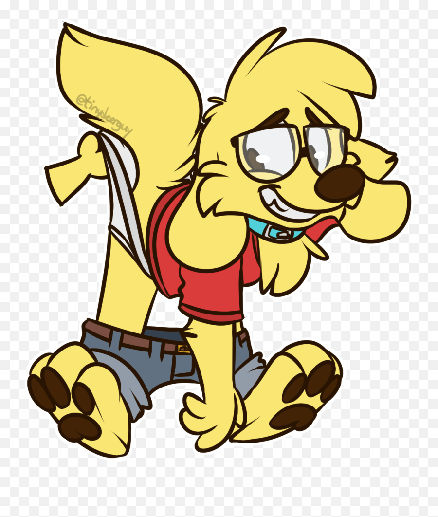 Ooops By Beaglebae - Fur Affinity Dot Net Fictional Character Emoji,Bicep Emoji