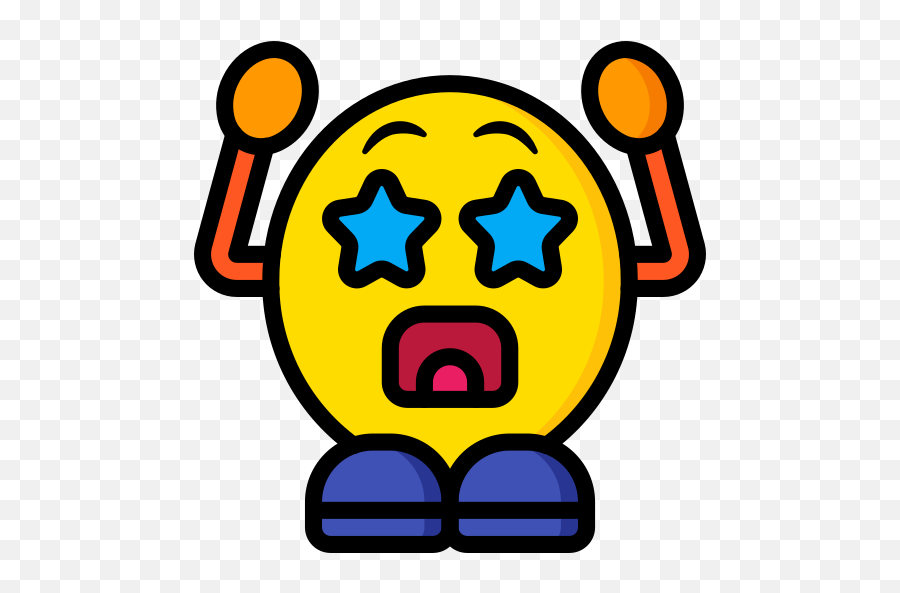 Starstruck - Free People Icons Emoticon Relajado Emoji,Starstruck Emoji