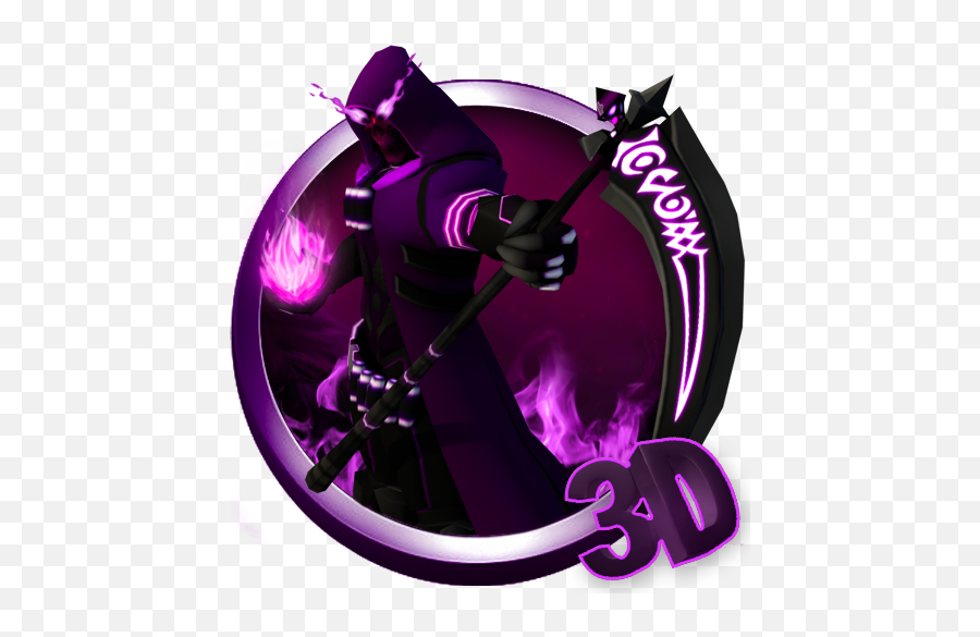 3d Neon Grim Reaper 114 Apk Download - Neongrimreaper Fictional Character Emoji,Grim Reaper Emoji