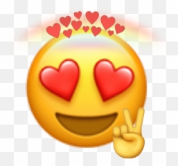 Cute Emoji Wallpaper - Heart Eyes Drool