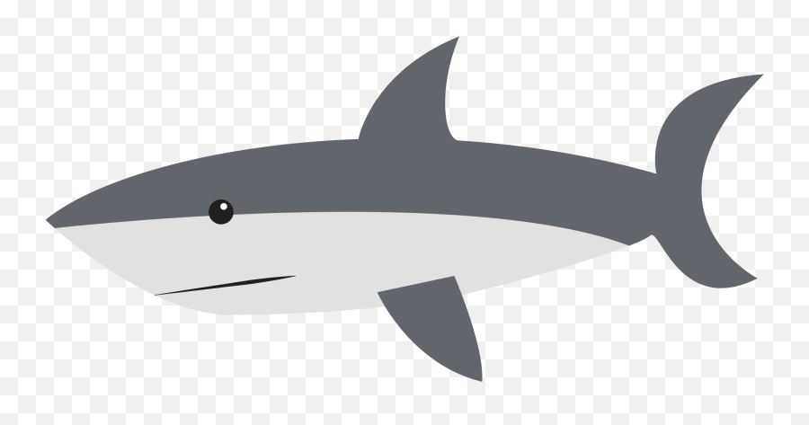 Girls Clipart Shark Girls Shark - Transparent Cartoon Shark Png Emoji,How To Make A Shark Emoji