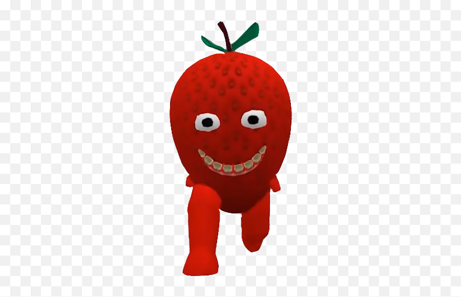 Sammy The Strawberry - Happy Emoji,Strawberry Emoticon
