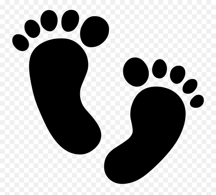 Android Emoji 1f463 - Baby Feet Png,Foot Emoji