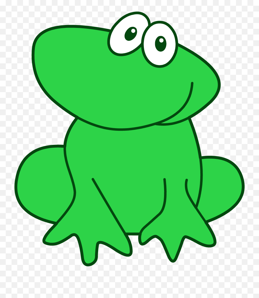 Frog Emoticon Sticker T - Green Frog Clip Art Emoji,Pepe The Frog Emoji