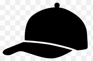 Cap Silhouette Clipart - Cap Silhouette Png Emoji,Baseball Hat Emoji