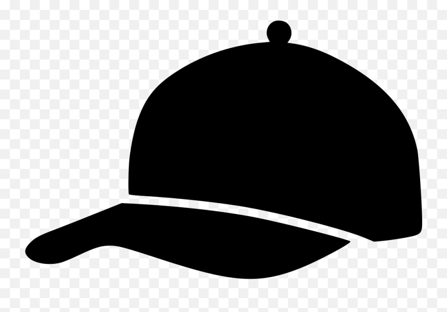 Cap Silhouette Clipart - Cap Silhouette Png Emoji,Baseball Hat Emoji