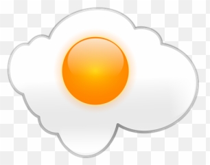 Free Yolk Egg Vectors - Cartoon Fried Egg Emoji,Fried Egg Emoji