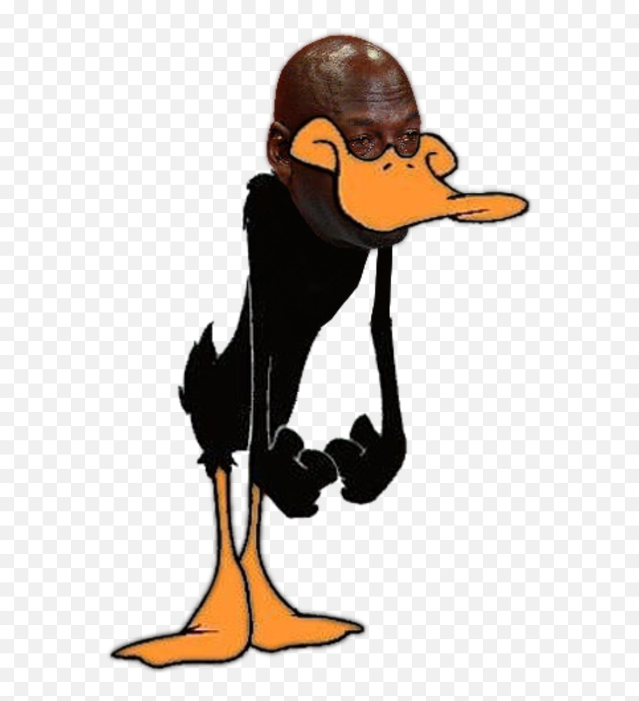 Daffy Crying Michael Jordan Clipart - Michael Jordan Daffy Duck Emoji,Crying Jordan Emoji