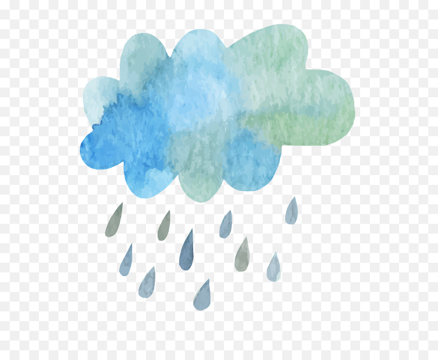 Regenwolke Rain Rain Raincloud Cloud - Cloud And Rain Png Emoji,Raincloud Emoji