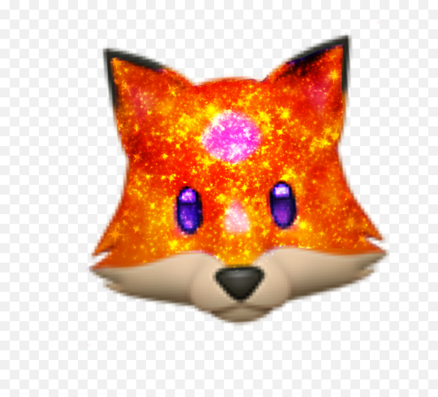 Galaxy Fox Emoji Idk Freetoedit - Fire Emoji 2018,Fox Emoji