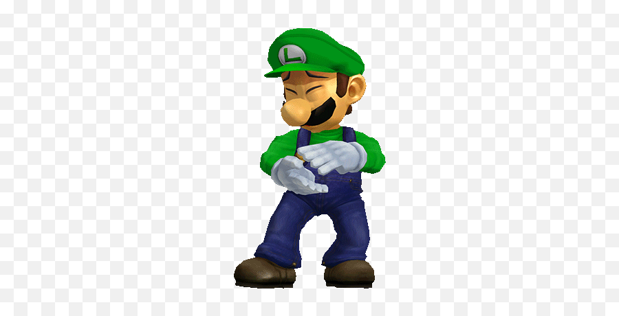 Luigi Clapping - Super Smash Bros Clapping Gif Emoji,Clapping Hands Emoji Copy And Paste