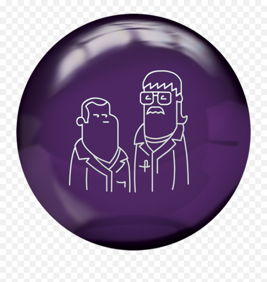 Radical Purple Spare Bowling Ball Free - Astro Nuts Bowling Ball Emoji,Purple Emoji Backpack