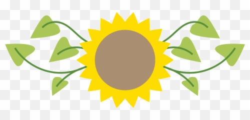 Sun Border Clipart - Of Sunflower Png Emoji