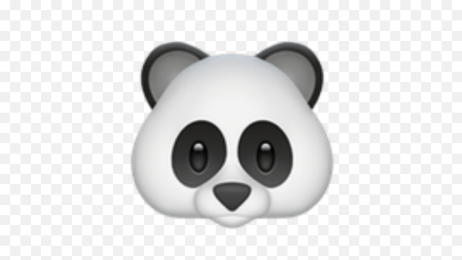 Cute Applemoji Apple Emoji Iphon - Panda Emoji,Panda Emoji Iphone