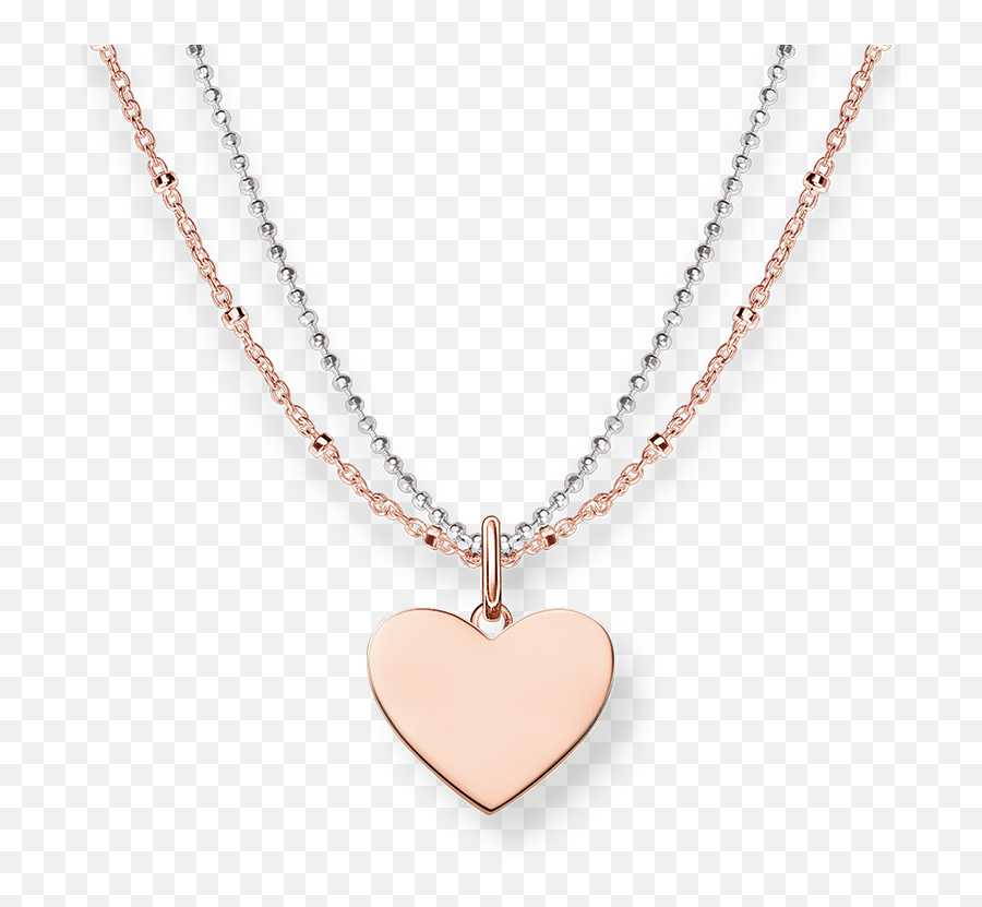 Stayhome - Part 1 Ideas For Some Fun And Joy At Home Silver And Rose Gold Heart Pendant Emoji,100 Emoji Necklace