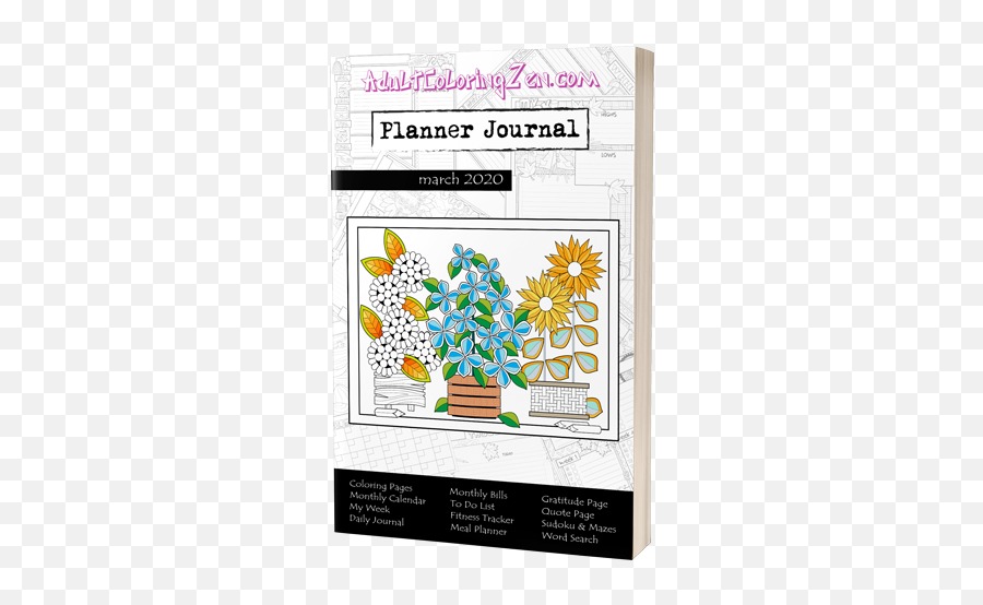 Join Planner Journal - Adult Coloring Zen Adult Coloring Illustration Emoji,Emotions Color Pages
