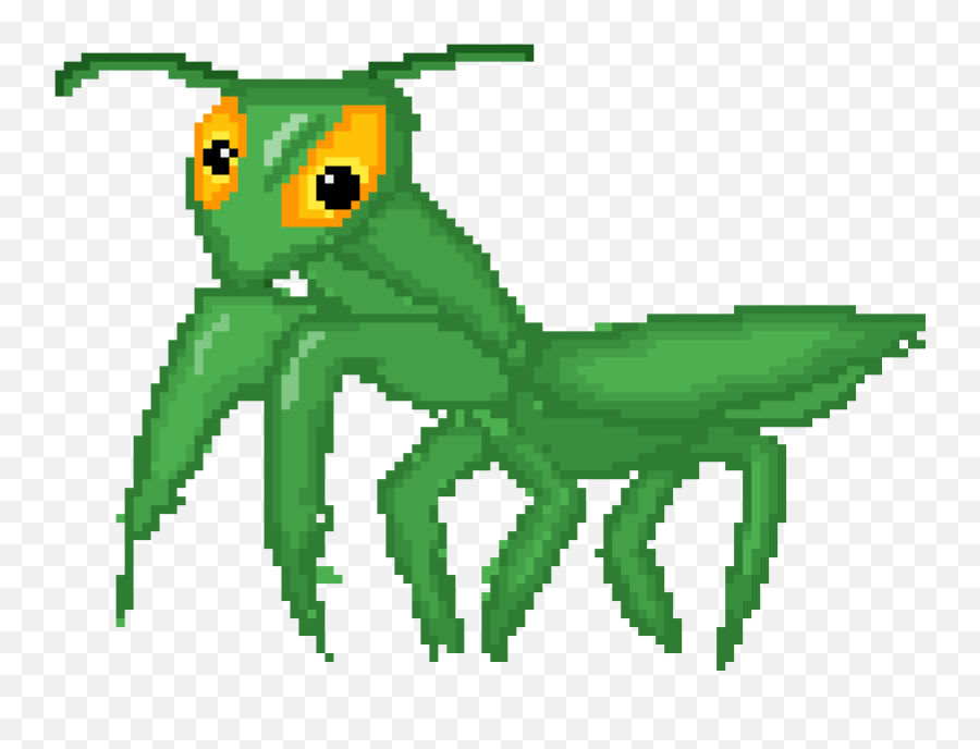 Praying Mantis Sprite - Portable Network Graphics Praying Mantis Sprite Emoji,Praying Mantis Emoji