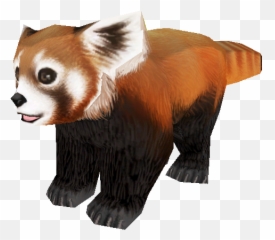 Red Panda Bear Giant Fur Snout - Zoo Tycoon Emoji