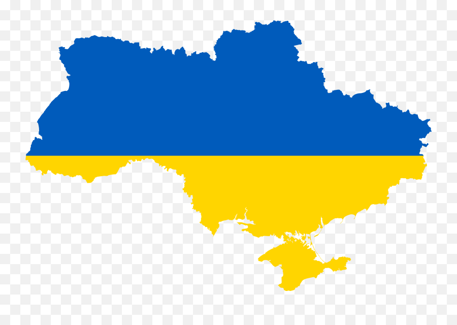 Ukraine Flag - Clip Art Ukraine Flag Emoji,Communist Flag Emoji