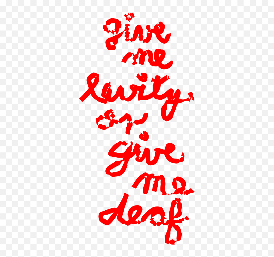 Download Free Png Give Me Levity Or Give Me Deaf - Dlpngcom Calligraphy Emoji,Deaf Emoji