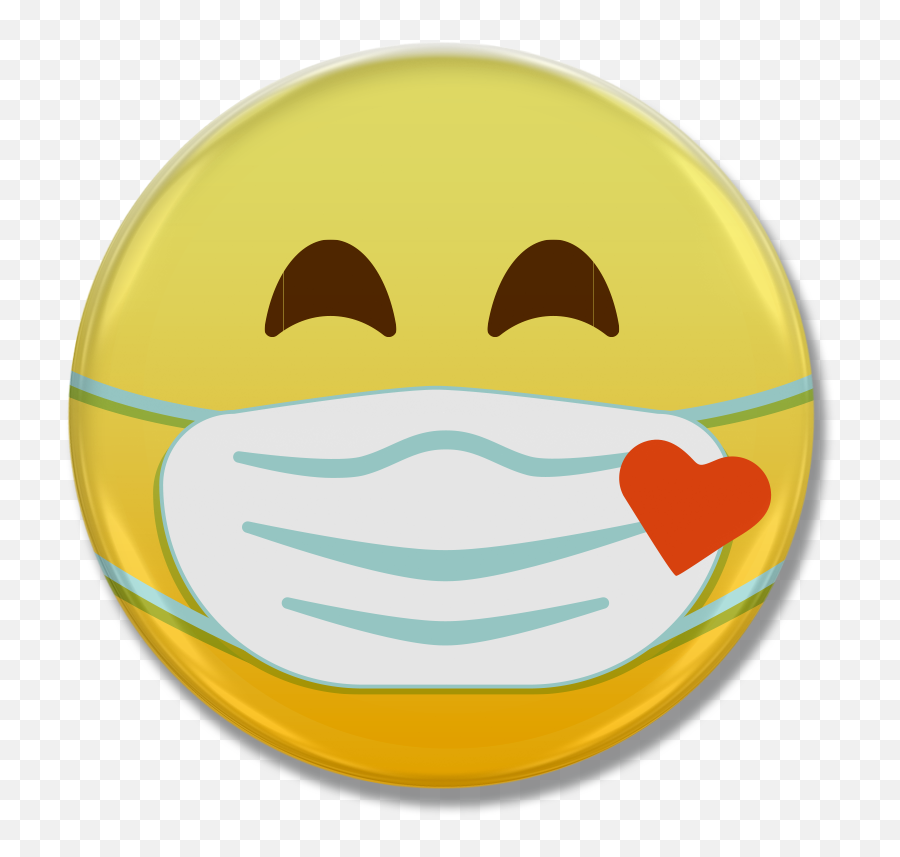Covid - 19 Stock Designs For Buttons Bentcil Smiley Emoji,Projector Emoji