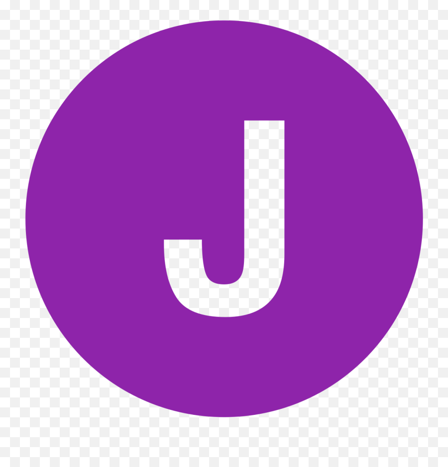 Fileeo Circle Purple Letter - Jsvg Wikimedia Commons J In A Blue Circle Emoji,Letter Emoji