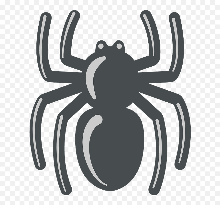 Spider Emoji Clipart Free Download Transparent Png Creazilla - Emoji,Butterfly Emoji Android