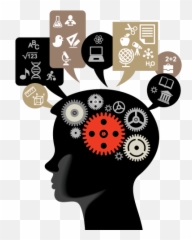 Brain Work Wall Sticker - Speed Learning Emoji