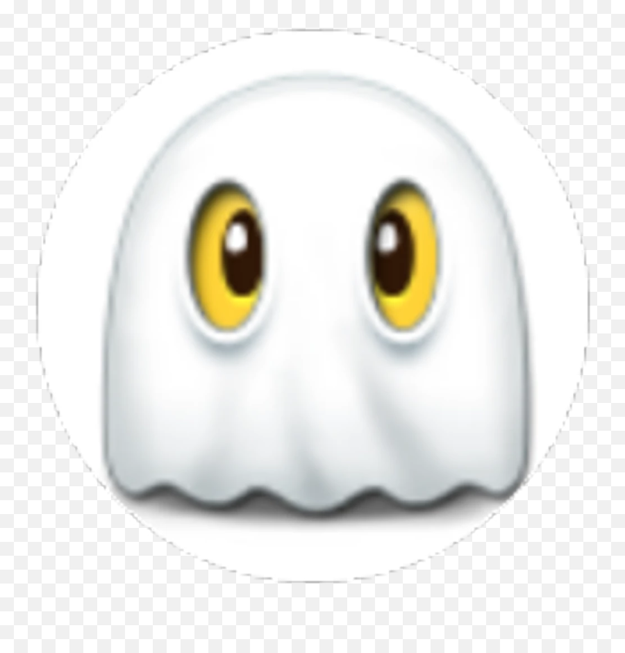 Fantasma Bruja Blanco Buu Emoji - Cuteghost,Owl Emoticon